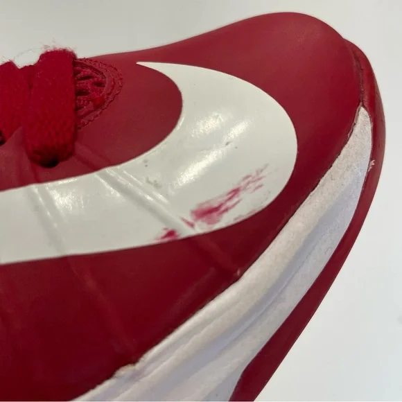 Nike Men's Red Basketball Shoes Size 7.5 - Picture 11 of 13